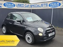 Black Used 2012 Fiat 500 Lounge Hatchback | £2,975 (Fair price)