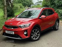Red Used 2019 Kia Stonic 3 SUV | £8,995 (Fair price)
