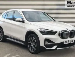 White Used 2021 BMW X1 xLine SUV | £20,389 (Fair price)