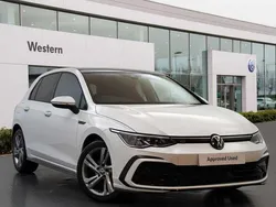 White Used 2024 VW Golf VIII R-line Hatchback | £28,998 (Expensive)
