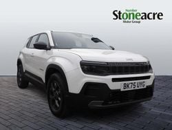 White New 2025 Jeep Avenger Longitude SUV | £19,999 (Fair price)