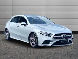 Silver Used 2019 Mercedes A180 AMG line Hatchback | £15,995 (Fair price)