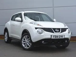 White Used 2014 Nissan Juke Acenta SUV | £5,285 (Good price)