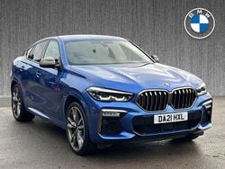 Blue Used 2021 BMW X6 M50 Comfort Edition SUV | £42,349 (Good price)