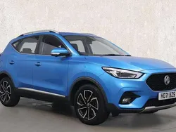 Blue Used 2022 MG ZS Exclusive Sedan | £14,592 (Fair price)