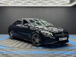 Black Used 2017 Mercedes CLA200 AMG line Coupe | £12,290 (Fair price)