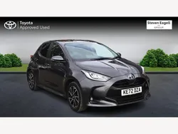Grey Used 2023 Toyota Yaris Hybrid Design Hatchback | £16,633 (Good price)