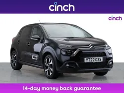 Black Used 2022 Citroën C3 PureTech Hatchback | £12,449 (Fair price)