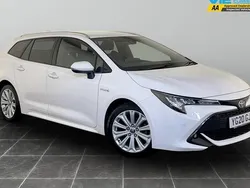 White Used 2020 Toyota Corolla Design Estate | £17,195 (Fair price)