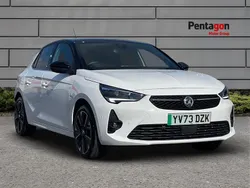 White Used 2024 Vauxhall Corsa-e Ultimate Hatchback | £14,490 (Fair price)