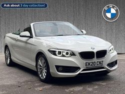 White Used 2020 BMW 218 Cabriolet | £15,933 (Good price)
