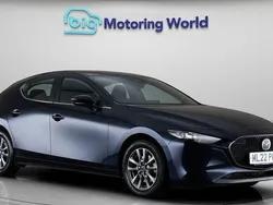 Blue Used 2022 Mazda 3 Hatchback | £13,500 (Good price)