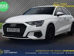 White Used 2020 Audi A3 Sportback Design Hatchback | £14,898 (Fair price)