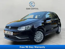 Black Used 2016 VW Polo SE Hatchback | £9,950 (A bit pricey)