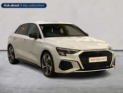 White Used 2024 Audi A3 Black Edition Hatchback | £28,684 (A bit pricey)