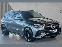 Selenite grey metallic Used 2025 Mercedes GLE450 AMG AMG line SUV | £67,980 (Fair price)