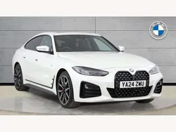 Mineral white Used 2024 BMW 420 M Sport Coupe | £38,990 (Good price)