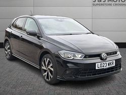 Black Used 2023 VW Polo R-line Hatchback | £17,990 (A bit pricey)