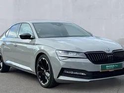 Grey Used 2021 Skoda Superb SportlinePlus Hatchback | £22,490 (Fair price)