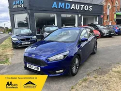 Blue Used 2017 Ford Focus ST-Line Hatchback | £6,995 (Good price)
