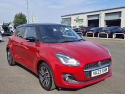 Red Used 2023 Suzuki Swift SZ5 Hatchback | £15,495 (A bit pricey)