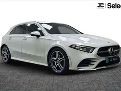 White Used 2020 Mercedes A200 AMG line Hatchback | £17,000 (Fair price)