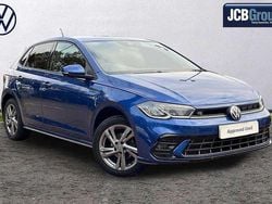 Blue Used 2022 VW Polo R-line Hatchback | £15,490 (Fair price)