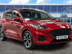 Red Used 2022 Ford Kuga ST-Line X SUV | £18,695 (Fair price)