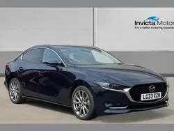 Blue Used 2023 Mazda 3 Inclusive Sedan | £21,500 (A bit pricey)