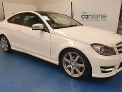 White Used 2015 Mercedes C250 Sport Edition Coupe | £4,499 (Super price)
