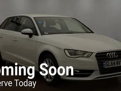 White Used 2015 Audi A3 Sportback Comfort Hatchback | £9,250 (Super price)