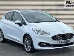 White Used 2020 Ford Fiesta Vignale Hatchback | £12,961 (Fair price)