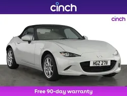 Silver Used 2017 Mazda MX5 Cabriolet | £14,439 (Fair price)