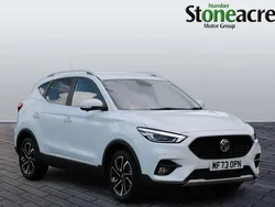 White Used 2023 MG ZS Exclusive Sedan | £16,499 (Fair price)