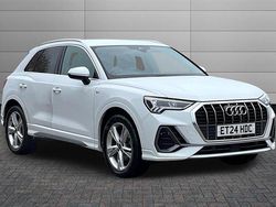 Glacier white Used 2024 Audi Q3 S-Line SUV | £32,050 (Fair price)