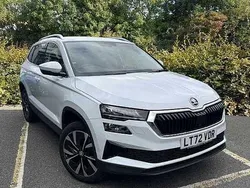 Moon white metallic Used 2022 Skoda Karoq SE L SUV | £24,495 (A bit pricey)
