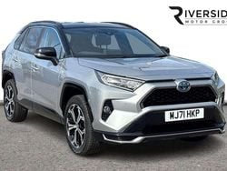Silver Used 2021 Toyota RAV4 Hybrid SUV | £25,895 (Fair price)