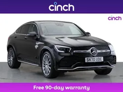 Black Used 2020 Mercedes GLC220 AMG Line Premium SUV | £32,349 (Expensive)