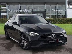 Black Used 2025 Mercedes C300e Urban Sedan | £38,495
