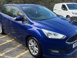 Impact blue pearl Used 2018 Ford Grand C-Max Zetec MPV | £7,975 (Good price)