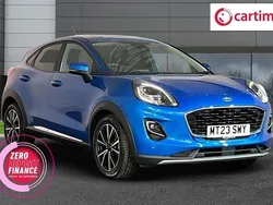 Blue Used 2023 Ford Puma Titanium Hatchback | £14,799 (Super price)