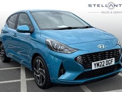 Blue Used 2022 Hyundai i10 Premium Hatchback | £14,148 (Fair price)