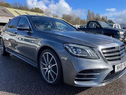 Grey Used 2019 Mercedes S400 AMG Line Premium Plus Sedan | £32,950 (Fair price)