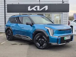 Pacific blue Used 2024 Kia EV9 GT-Line S SUV | £59,995 (Expensive)