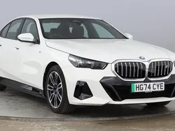White Used 2024 BMW i5 M Sport Sedan | £41,985
