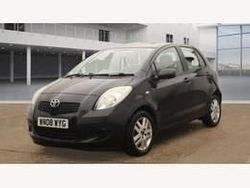 Black Used 2008 Toyota Yaris Hatchback | £3,495 (Fair price)