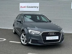 Nano grey metallic Used 2017 Audi A3 Sport Hatchback | £13,490 (Fair price)