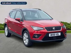 Red Used 2018 Seat Arona SE Technology SUV | £9,566 (Fair price)