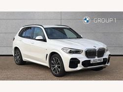 White Used 2022 BMW X5 M Sport SUV | £49,995 (Good price)