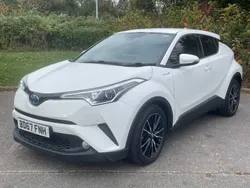 White Used 2017 Toyota C-HR SUV | £13,400 (Fair price)